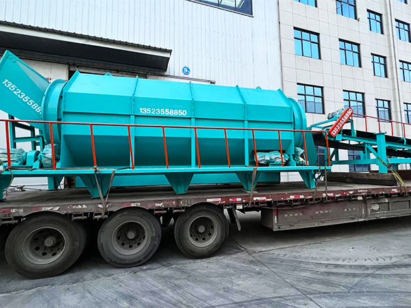 【发货现场】垃圾滚筒筛发往重庆