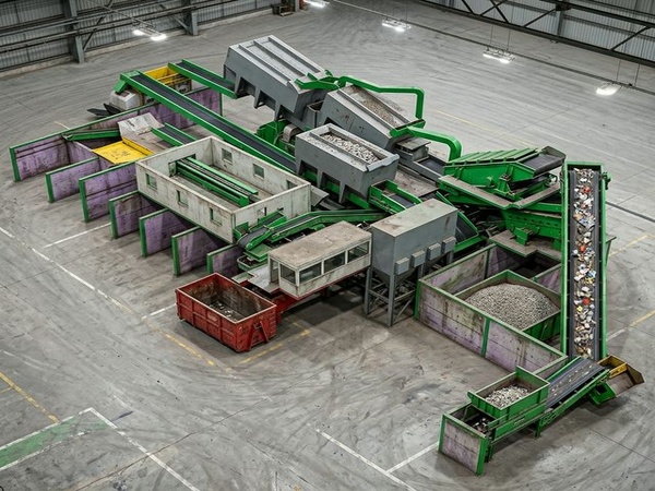 建筑垃圾处理设备生产线